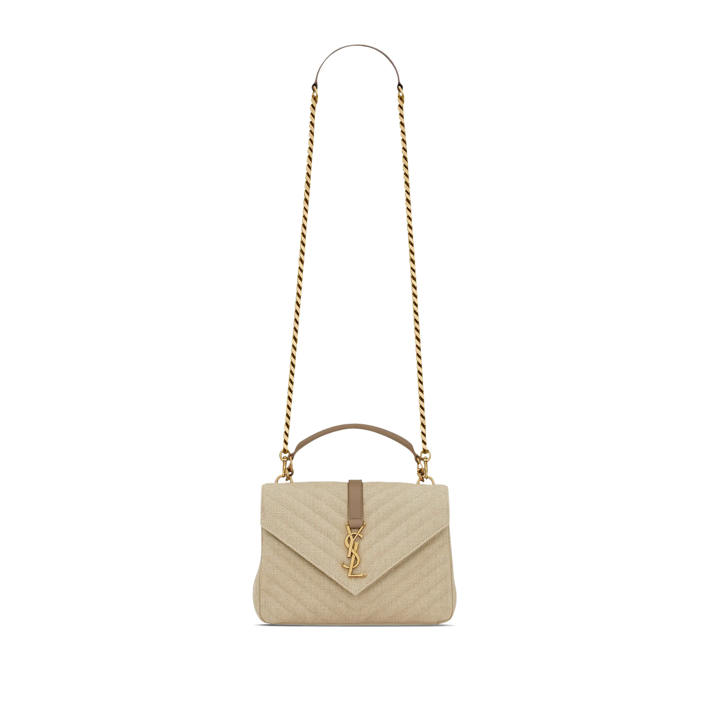 Y*L college medium in quilted linen 6002792m5179673 (24*17*6.5cm)